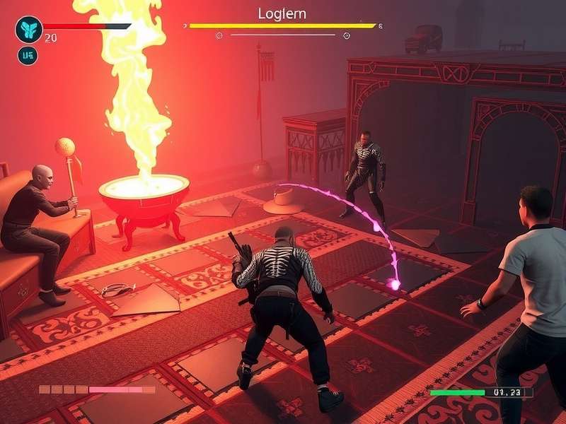 Spine Chilling Demons Combat Scene